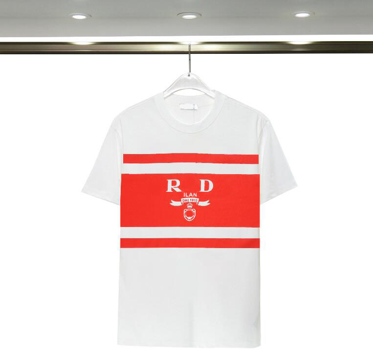 Mens T Shirt Designer womens PRA letter Striped stitching t shirt tops fashion women Oversized shirts Tees pure cotton short sleeve trend street tshirts US Size S-3XL, 04 
Mens T Shirt Designer womens PRA letter Striped stitching t shirt tops fashion women Oversized shirts Tees pure cotton short sleeve trend street tshirts US Size S-3XL, 04