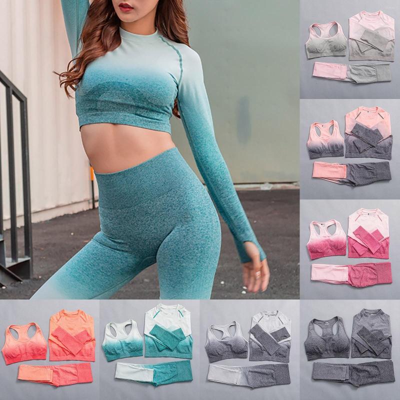 Active Sets Yoga 3 Pieces Set Fashion Sexy Outdoor Running Nude Fitness Wear Tight Quick Aerial Swing Silk Womens Seamless, Black
Active Sets Yoga 3 Pieces Set Fashion Sexy Outdoor Running Nude Fitness Wear Tight Quick Aerial Swing Silk Womens Seamless, Black