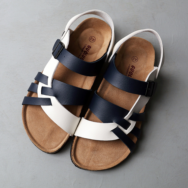 Sandals Summer Fashion Men Leather Sandals Outdoor Comfortable Breathable Sports Casual NonSlip Beach Luxury Sandals 230413, Blue
Sandals Summer Fashion Men Leather Sandals Outdoor Comfortable Breathable Sports Casual NonSlip Beach Luxury Sandals 230413, Blue