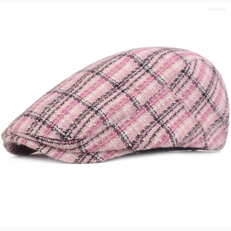 Berets HT2922 Men Women Beret Cap Vintage Artist Painter Hat Retro Adjustable Ivy Sboy Flat Plaid Gastby Cabbie, Blue
Berets HT2922 Men Women Beret Cap Vintage Artist Painter Hat Retro Adjustable Ivy Sboy Flat Plaid Gastby Cabbie, Blue