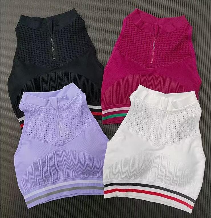 Half Zip Sports Bra for Women' Shockproof Running Gathering Fitness Bra High Intensity Training Yoga Tank Top for External Wear, 003
Half Zip Sports Bra for Women' Shockproof Running Gathering Fitness Bra High Intensity Training Yoga Tank Top for External Wear, 003