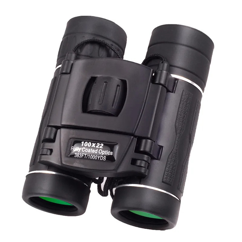 Telescope Binoculars BIG SALE 100x22 HD Powerful Binocular High Power Camping Equipment Portable Travel Pocket Night Vision 231113