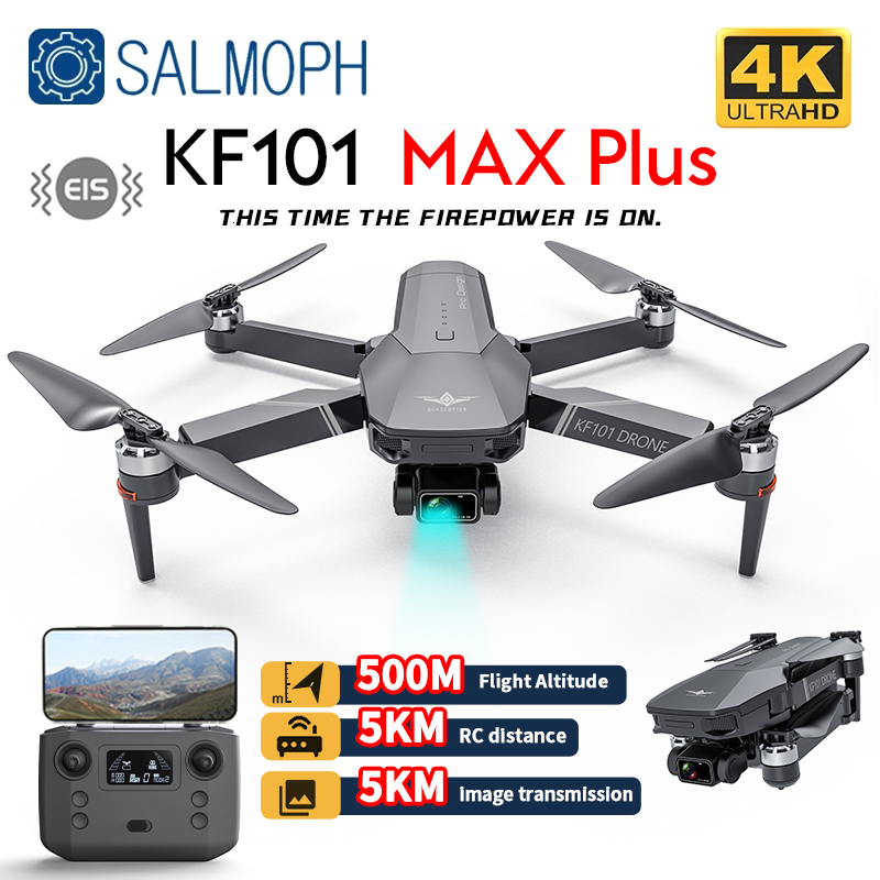 Drones KF101 MAX Plus Drone Professional With 4K Camera 5KM WIFI 500m Height EIS 3axis Gimbal FPV Brushless Quadcopter RC GPS Dron 230413
Drones KF101 MAX Plus Drone Professional With 4K Camera 5KM WIFI 500m Height EIS 3axis Gimbal FPV Brushless Quadcopter RC GPS Dron 230413