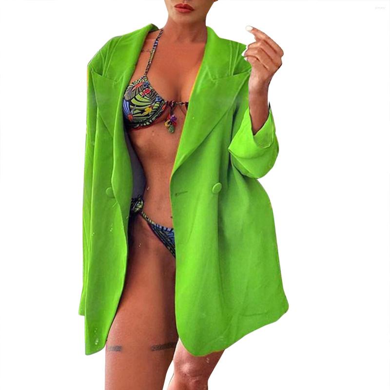 Two Piece Dress Womens Soft Blazers Casual Lightweight Blazer Jackets Long Sleeve Lapel Button Up For Work Zipper Down Jacket Puffy Coat