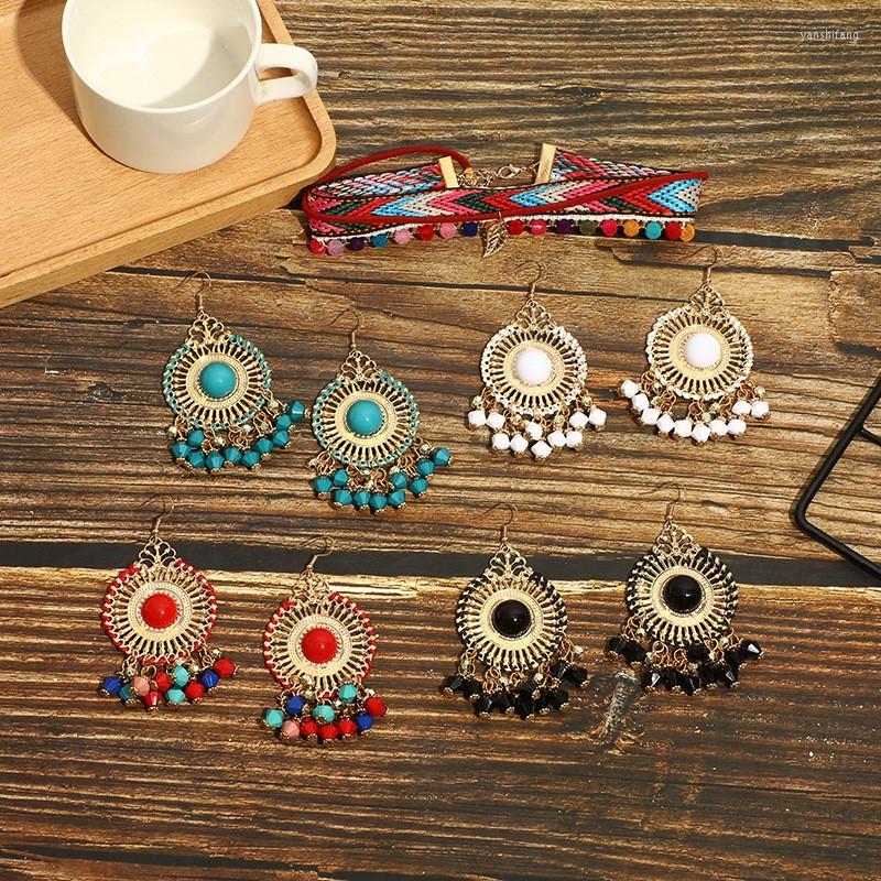 Dangle Earrings Bohemian Tassel Drop Ethnic Style Long Vintage Disc For Women Christmas Jewelry Gifts
Dangle Earrings Bohemian Tassel Drop Ethnic Style Long Vintage Disc For Women Christmas Jewelry Gifts