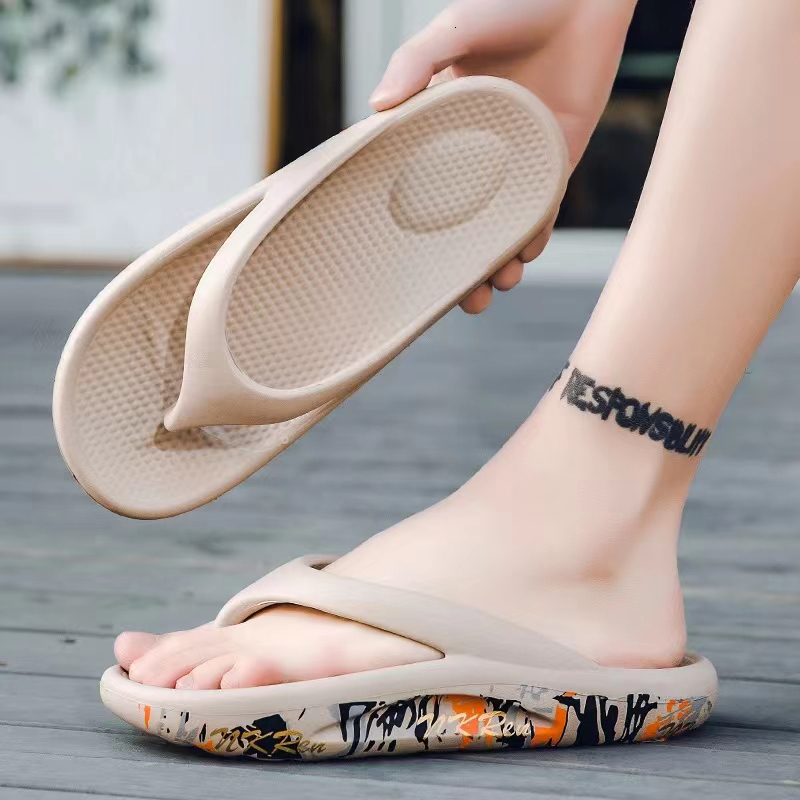 Slippers Light Thong Flip Flops Men Cloud Slippers Summer Shoes Foam Pillow Slides Orthopedic Clip Toe Arch Support Beach Sandals 230413, Khaki
Slippers Light Thong Flip Flops Men Cloud Slippers Summer Shoes Foam Pillow Slides Orthopedic Clip Toe Arch Support Beach Sandals 230413, Khaki