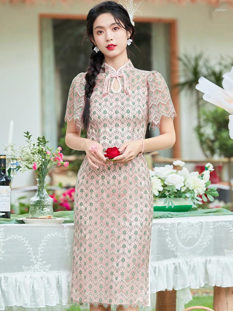 Ethnic Clothing Chinese Qipao High Class Wedding Evening Party Dress Bridesmaid Gown
Ethnic Clothing Chinese Qipao High Class Wedding Evening Party Dress Bridesmaid Gown