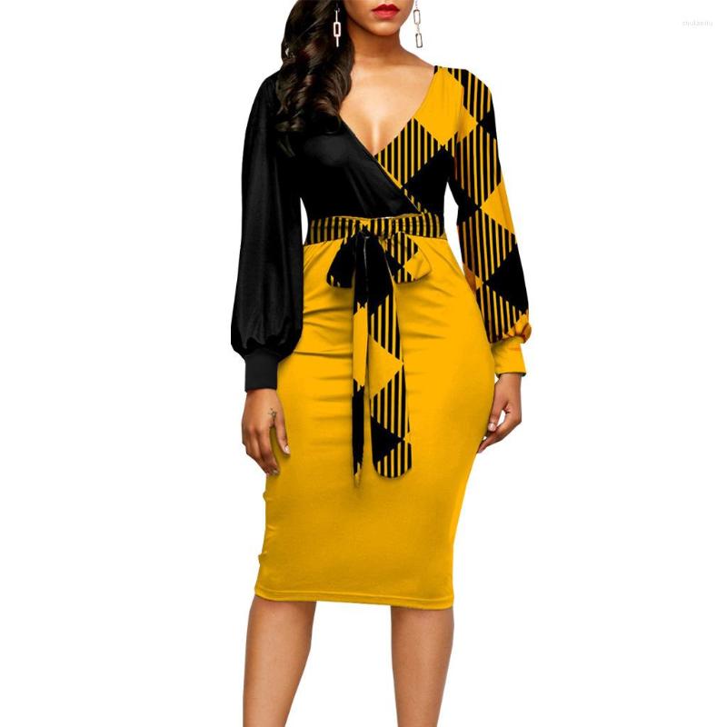 Casual Dresses Elegant Women Pencil Dress Long Sleeve Sexy Female Robe Girl' Streetwear Vestidos Office Lady' Wrap Hip
Casual Dresses Elegant Women Pencil Dress Long Sleeve Sexy Female Robe Girl' Streetwear Vestidos Office Lady' Wrap Hip