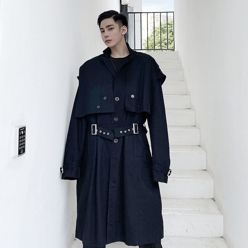 Men's Trench Coats Men Streetwear Fashion Loose Casual Coat Male Women Punk Gothic Harajuku Long Motorcycle Jacket Outerwear 230413, Black
Men's Trench Coats Men Streetwear Fashion Loose Casual Coat Male Women Punk Gothic Harajuku Long Motorcycle Jacket Outerwear 230413, Black