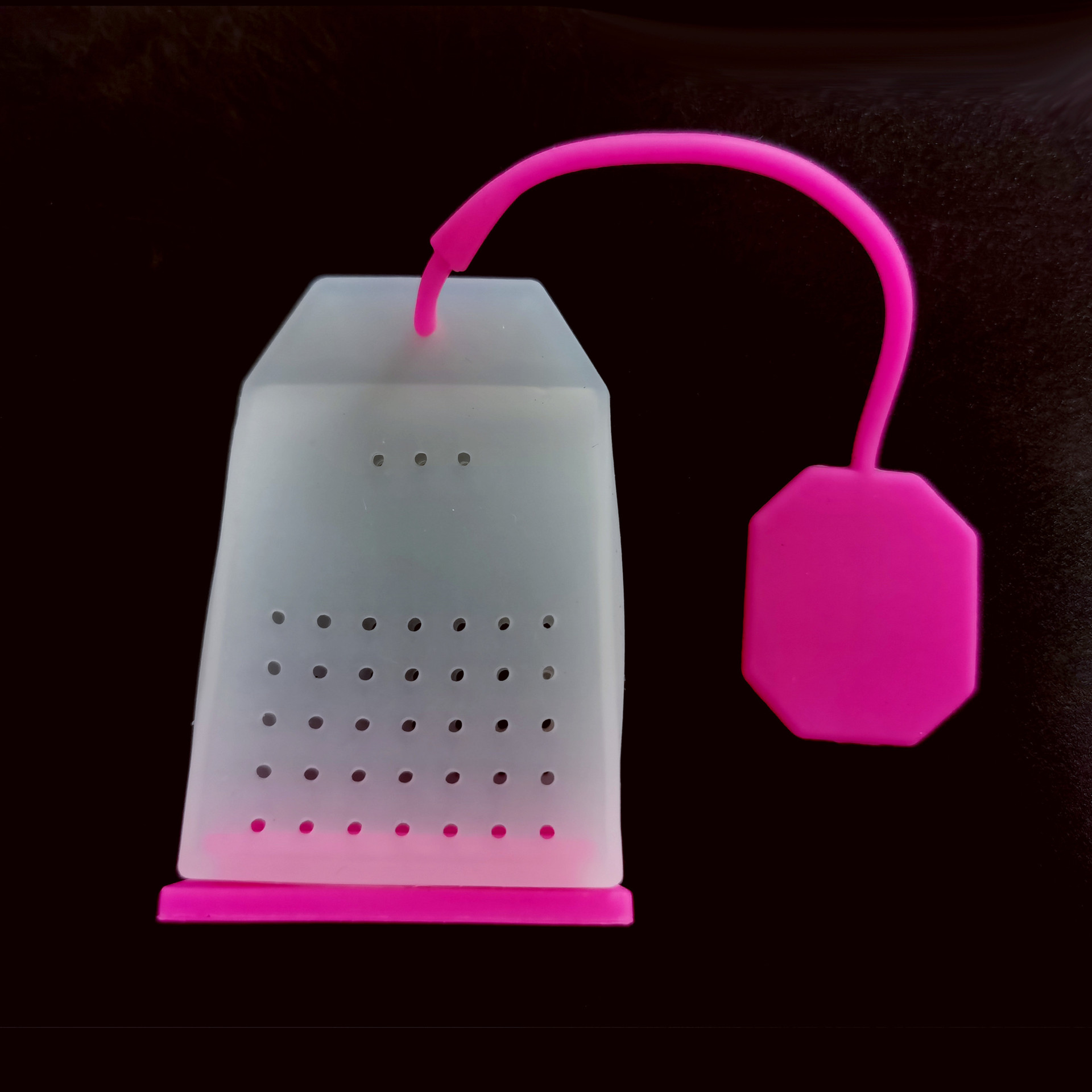 Food-grade Silicone Mesh Tea Infuser tools Reusable Strainer Bag Style Loose TeaLeaf Spice Filter Diffuser Coffee Strainers CCJ2054