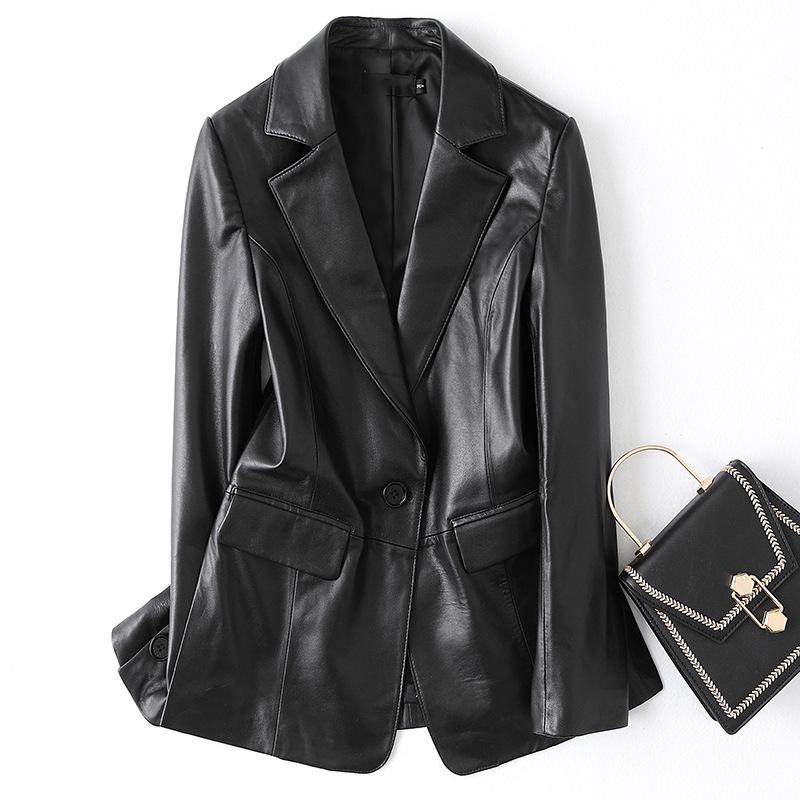Women's Leather & Faux 2023 Autumn Winter Jacket Women Slim Real Sheepskin Coat Female Korean Style Woman Clothes Chaquetas Para Mujer WPY39, Black
Women's Leather & Faux 2023 Autumn Winter Jacket Women Slim Real Sheepskin Coat Female Korean Style Woman Clothes Chaquetas Para Mujer WPY39, Black