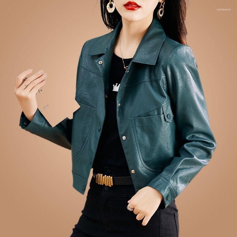 Women's Jackets Fashion PU Leather Jacket Women 2023 Spring Autumn Lapel Punk Loose Faux Cool Motorcycle Casual Streetwear Coat, Black
Women's Jackets Fashion PU Leather Jacket Women 2023 Spring Autumn Lapel Punk Loose Faux Cool Motorcycle Casual Streetwear Coat, Black