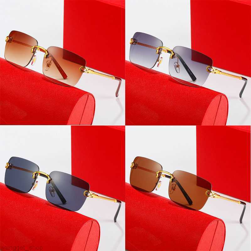 mens sunglasses Top Original high quality Sunshade Leopard Head Composite Metal Rimless Optical Frame Classic Rectangle Square Gold Luxury glass
mens sunglasses Top Original high quality Sunshade Leopard Head Composite Metal Rimless Optical Frame Classic Rectangle Square Gold Luxury glass