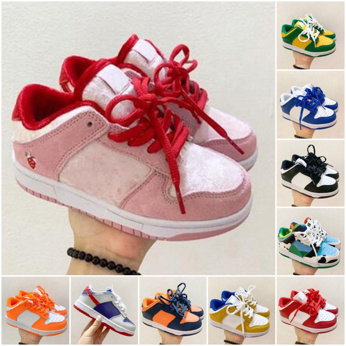 NK sb Dunks Chunky Kids running Shoes Athletic Outdoor Boys Girls Casual Fashion Sneakers Children Walking Toddler Sports Trainers pink yellow red size Eur 24-37, Colour 04
NK sb Dunks Chunky Kids running Shoes Athletic Outdoor Boys Girls Casual Fashion Sneakers Children Walking Toddler Sports Trainers pink yellow red size Eur 24-37, Colour 04