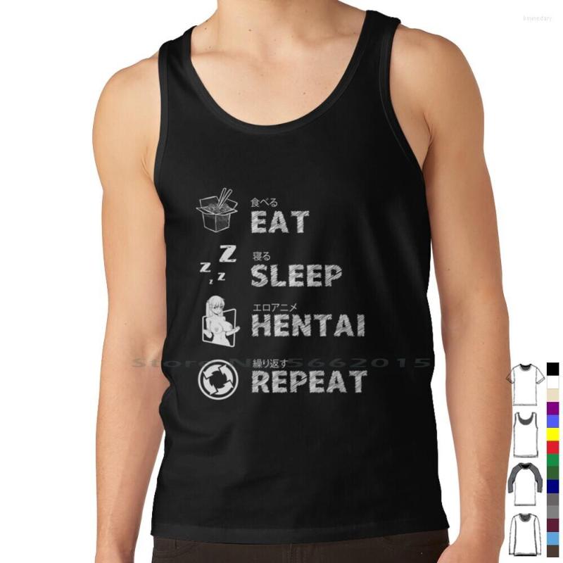 Men's Tank Tops Eat Sleep Hentai Repeat Top Pure Cotton Vest Ecchi Sexy Anime Male Bodybuilding Sleeveless Singlet, Mtee-natural
Men's Tank Tops Eat Sleep Hentai Repeat Top Pure Cotton Vest Ecchi Sexy Anime Male Bodybuilding Sleeveless Singlet, Mtee-natural