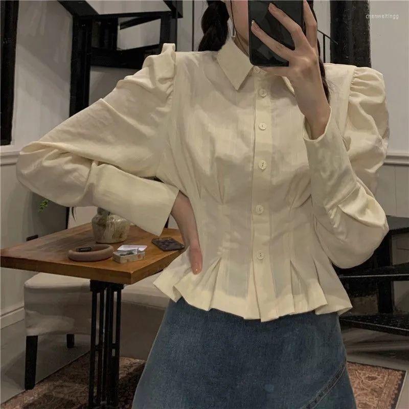 Women' Blouses QWEEK Vintage Elegant Female Blouse Harajuku Women' Shirt Tunics Korean Style Long Sleeve Tops Slim Chic Preppy Fashion, Beige
Women' Blouses QWEEK Vintage Elegant Female Blouse Harajuku Women' Shirt Tunics Korean Style Long Sleeve Tops Slim Chic Preppy Fashion, Beige