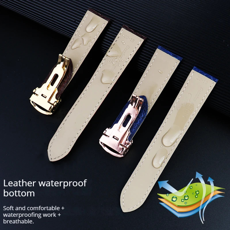 Watch Bands 18 20 22 23 24 25mm High Quality Genuine leather Watch strap for tank London leather watchband men women 231108