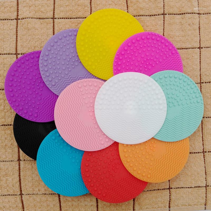Makeup Brushes Silicone Brush Cleaning Mat Cleaner Pad With Suction Cup Portable Scrubber For 10cm Diameter
Makeup Brushes Silicone Brush Cleaning Mat Cleaner Pad With Suction Cup Portable Scrubber For 10cm Diameter