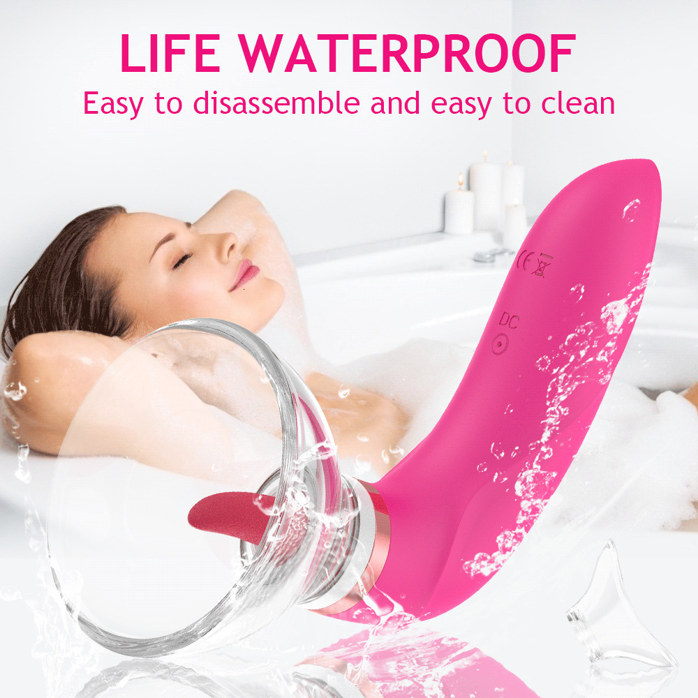 Vibrators Clitoral Sucker Vibrator Sex Toys for Women Sucking Licking Nipples Clit Stimulator for Quick Orgasm Tongue Toy for Adult Female 230413