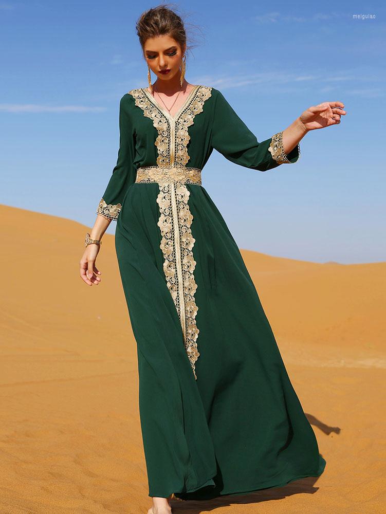 Ethnic Clothing Kaftan With Embroidery Women Vintage Arabic Abaya Jalabiya Moroccan Caftan Belted Muslim Dubai Saudi Long Dress Party
Ethnic Clothing Kaftan With Embroidery Women Vintage Arabic Abaya Jalabiya Moroccan Caftan Belted Muslim Dubai Saudi Long Dress Party
