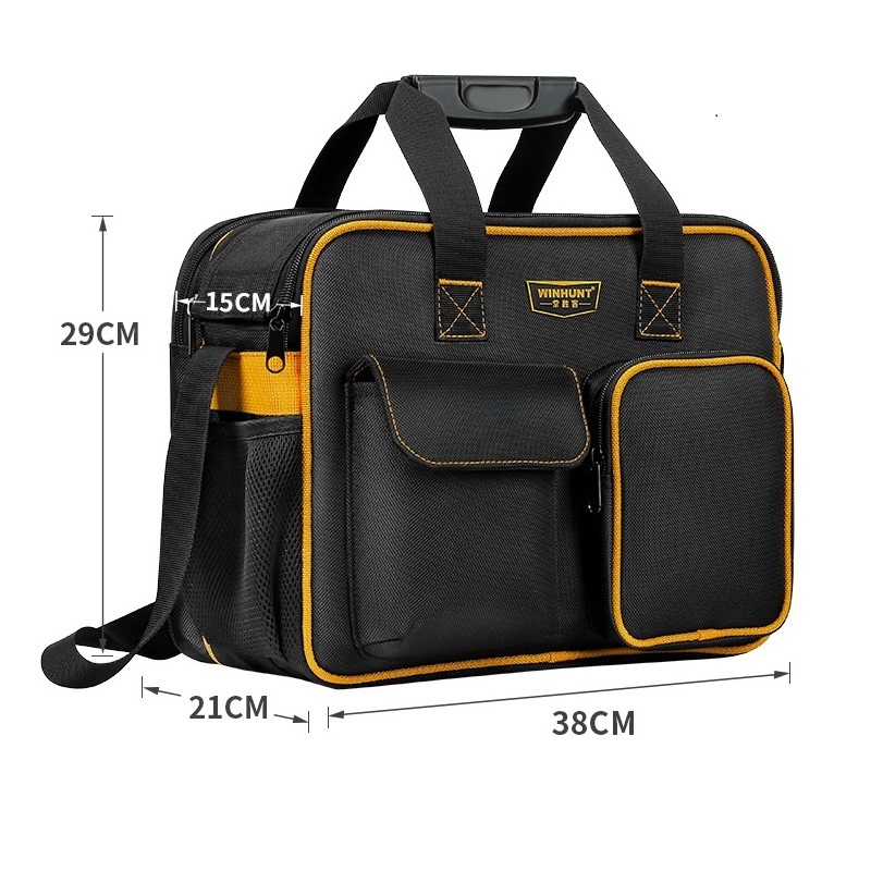 Tool Bag Organizer Tool Bag Equipment for Electrician Toolbox Motorcycle Backpack Pouch Bags Heavy Duty Tools Waist Wheel Electricians 230413