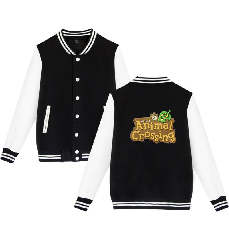 Men' Jackets Animal Crossing Fashion Baseball Women/Men Long Sleeve Jacket 2023 Arrival Harajuku Casual Streetwear Clothes, Black9
Men' Jackets Animal Crossing Fashion Baseball Women/Men Long Sleeve Jacket 2023 Arrival Harajuku Casual Streetwear Clothes, Black9