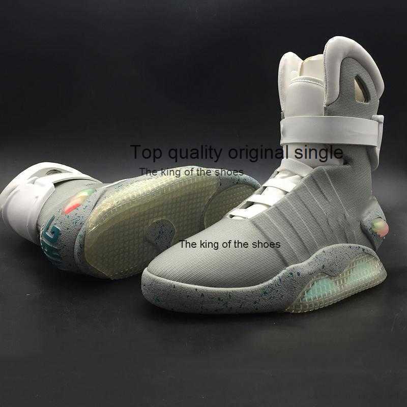 Basketball Shoes Mags Boots 'S Led Glow In The Dark Lighting Grey Marty Mcflys Air Mag Back To The Future Marty Mcfly Size, Men us11=uk10=eur45
Basketball Shoes Mags Boots 'S Led Glow In The Dark Lighting Grey Marty Mcflys Air Mag Back To The Future Marty Mcfly Size, Men us11=uk10=eur45