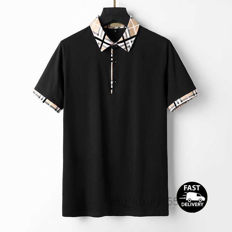 New Designer Men'S T-Shirts Fashion Casual High-Grade 100% Cotton Breathable Wrinkle Resistant Slim Commercial Clothing Street Lapel Short Sleeve Clothes M-3xl, Style no.3
New Designer Men'S T-Shirts Fashion Casual High-Grade 100% Cotton Breathable Wrinkle Resistant Slim Commercial Clothing Street Lapel Short Sleeve Clothes M-3xl, Style no.3