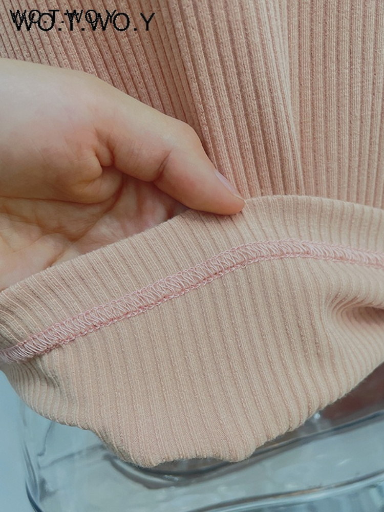 Camisoles Tanks WOTWOY Summer Stretched Knitted Tank Tops Women Sleeveless Solid Casual Tee Shirt Female O-Neck Black White Cropped Tops 230413