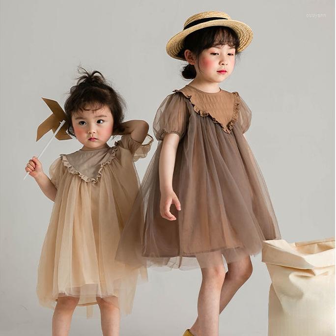 Girl Dresses Born Baby Dress Spring Summer Toddler Kids Mesh Ruffles Puff Short Sleeve Children's Costumes Clothing, Apricot
Girl Dresses Born Baby Dress Spring Summer Toddler Kids Mesh Ruffles Puff Short Sleeve Children's Costumes Clothing, Apricot