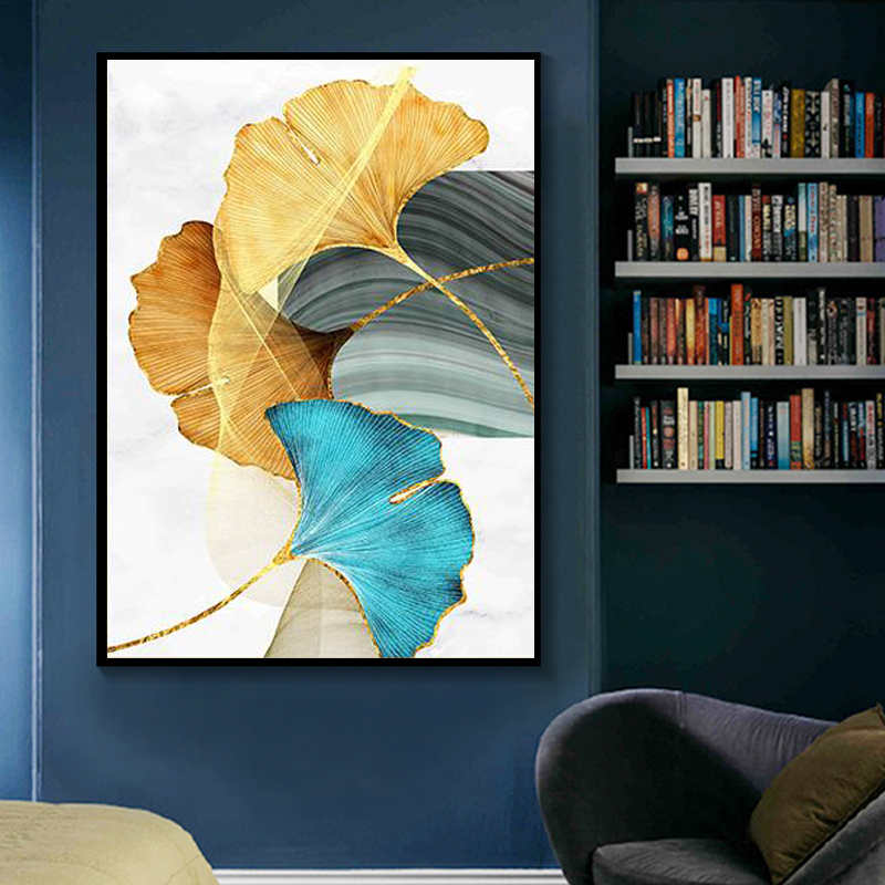 Blue Green Yellow Gold Leaf Plant Flower Canvas Poster Print Nordic Abstract Wall Art Painting Modern Living Room Decor Pictures
Blue Green Yellow Gold Leaf Plant Flower Canvas Poster Print Nordic Abstract Wall Art Painting Modern Living Room Decor Pictures