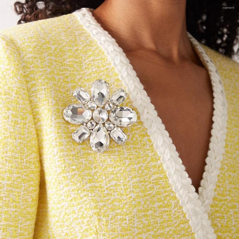 Brooches Stonefans Fashion Rhinestone Geometric Wedding Women Bride Collar Jewelry Large Crystal Lapel Pins Dress Accessories
Brooches Stonefans Fashion Rhinestone Geometric Wedding Women Bride Collar Jewelry Large Crystal Lapel Pins Dress Accessories