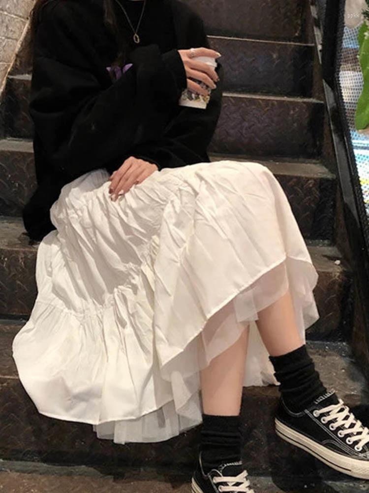 Skirts 2023 Long Tulle Midi Womens Autumn Elastic High Waist Mesh Tutu Pleated Female Black White Skirt Str
Skirts 2023 Long Tulle Midi Womens Autumn Elastic High Waist Mesh Tutu Pleated Female Black White Skirt Str