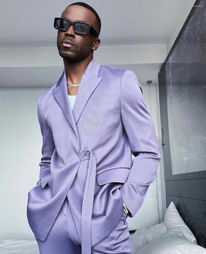 Men's Suits Purple Groom Sets Wedding Men Slim Custome Homme Large Size Tuxedo 2 Pieces Casual Elegant Busines Dress (Jacket Pants), Pink
Men's Suits Purple Groom Sets Wedding Men Slim Custome Homme Large Size Tuxedo 2 Pieces Casual Elegant Busines Dress (Jacket Pants), Pink