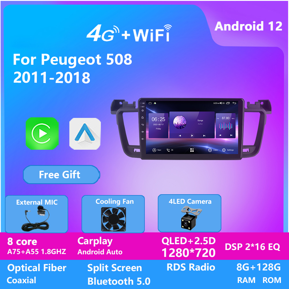Android Video Octa Core 10 Inch Touch Screen Car GPS Video Radio for PEUGEOT 508 2011-2018 Dvd Player Music System
Android Video Octa Core 10 Inch Touch Screen Car GPS Video Radio for PEUGEOT 508 2011-2018 Dvd Player Music System