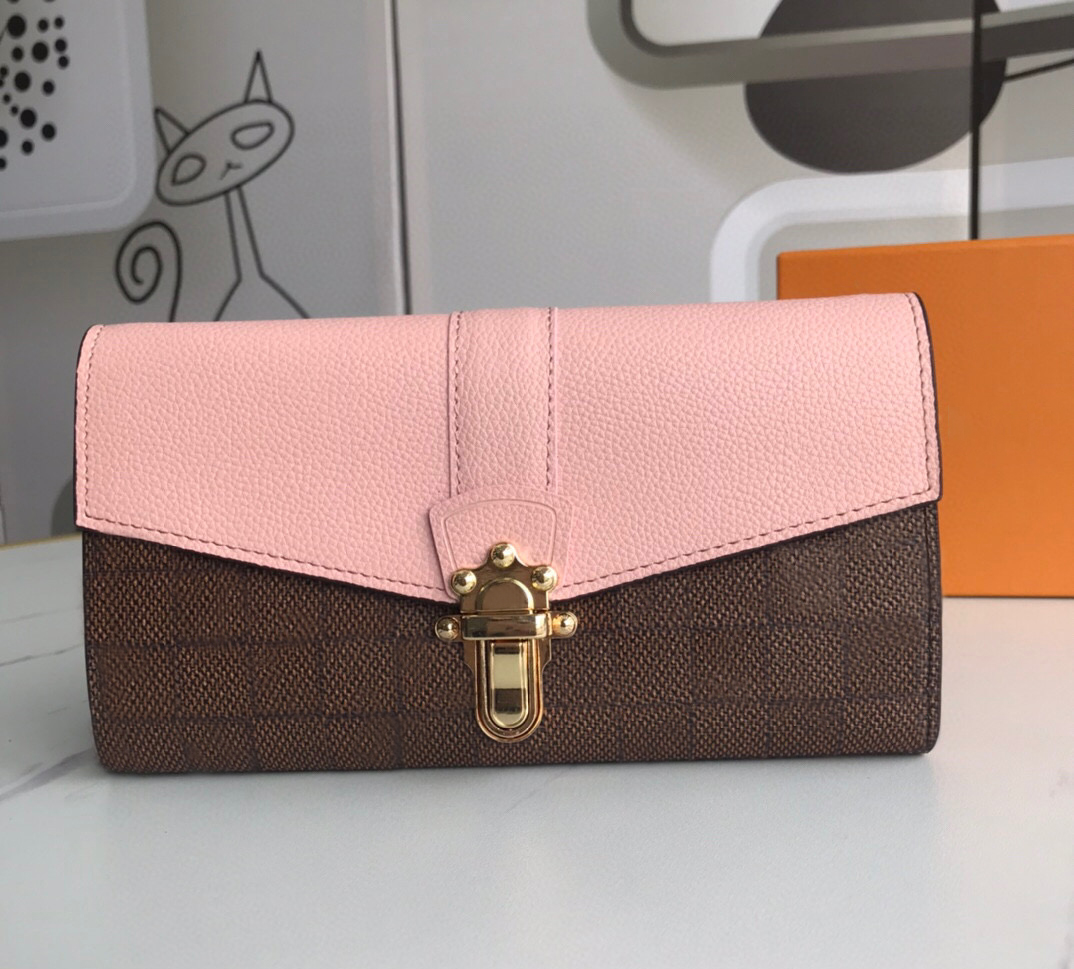 Fashion designer womens wallets luxury CLAPTON plaid purses high-quality brown flowers letters credit card holders ladies slim envelope money clutch bag with box, 64449#brown plaid
Fashion designer womens wallets luxury CLAPTON plaid purses high-quality brown flowers letters credit card holders ladies slim envelope money clutch bag with box, 64449#brown plaid