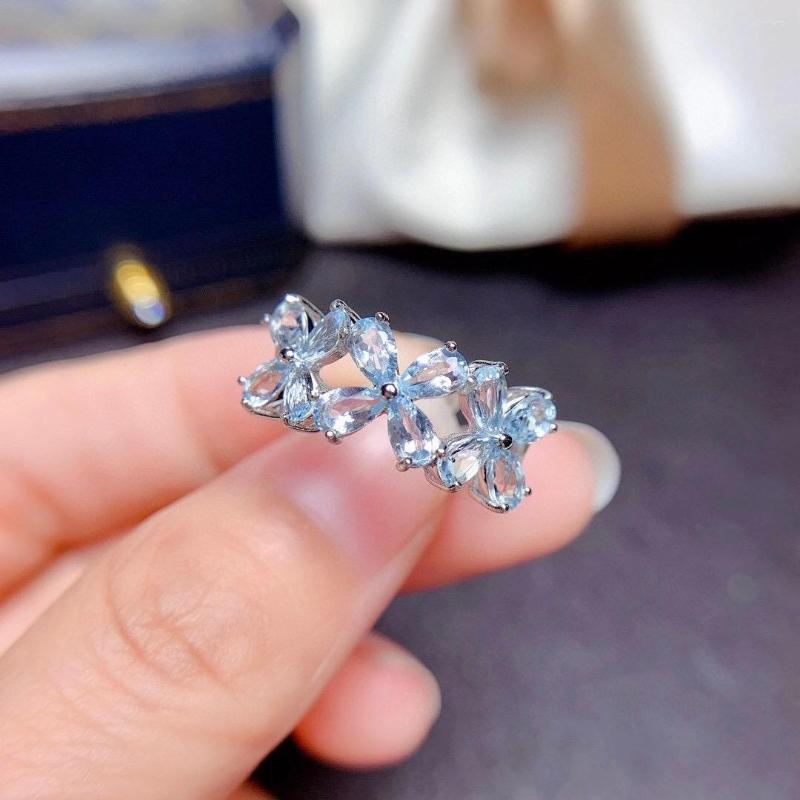 Cluster Rings Women's Thread Ring 925 Silver Lady Topaz Simple Beautiful Girl Gift Jewelry Contains
Cluster Rings Women's Thread Ring 925 Silver Lady Topaz Simple Beautiful Girl Gift Jewelry Contains