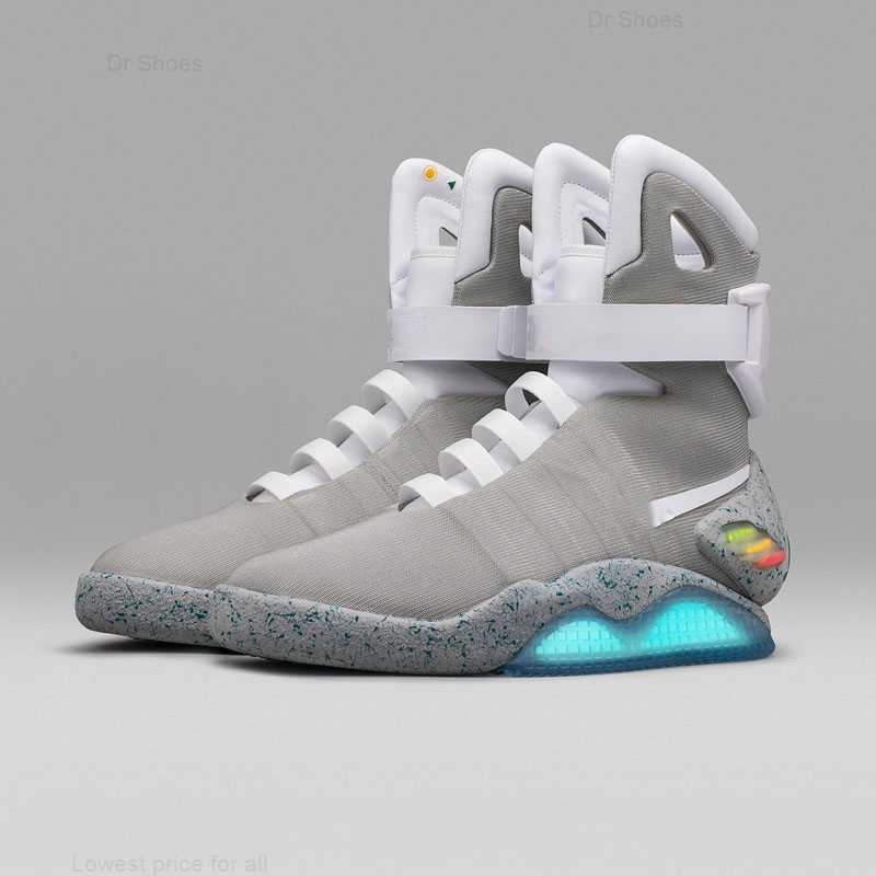 TOP Back To The Future Automatic Laces Air Mag Sneakers Marty Mcfly's Led Shoes Back To The Future Glow In Dark Gray TOP Mcflys Sneakers, Men us8=uk7=eur41
TOP Back To The Future Automatic Laces Air Mag Sneakers Marty Mcfly's Led Shoes Back To The Future Glow In Dark Gray TOP Mcflys Sneakers, Men us8=uk7=eur41