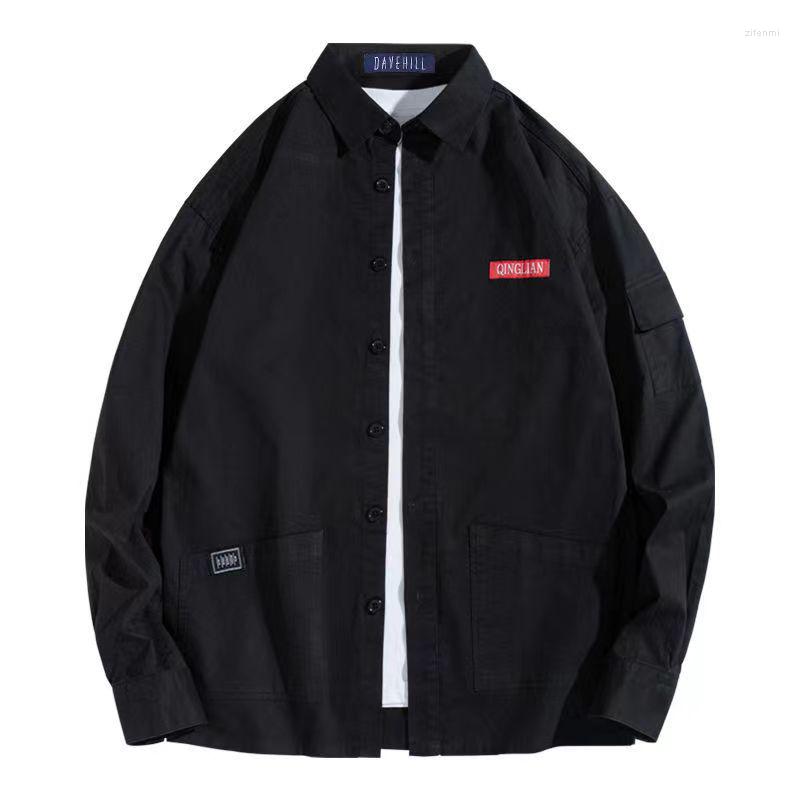 Men's Casual Shirts Men's Military Shirt Cotton Black Retro Lazy Army Pocket Long Sleeve Vintage Blue Jacket Streetwear Drop, Khaki shirts
Men's Casual Shirts Men's Military Shirt Cotton Black Retro Lazy Army Pocket Long Sleeve Vintage Blue Jacket Streetwear Drop, Khaki shirts