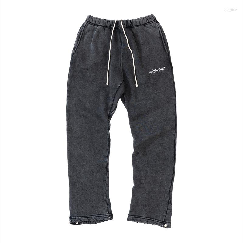 Men' Pants Frog Drift Fashion Streetwear Brand ASKYURSELF Flared Trousers Trouser Hem Button Hip Hop Long Sweatpants Men Male, Gray
Men' Pants Frog Drift Fashion Streetwear Brand ASKYURSELF Flared Trousers Trouser Hem Button Hip Hop Long Sweatpants Men Male, Gray