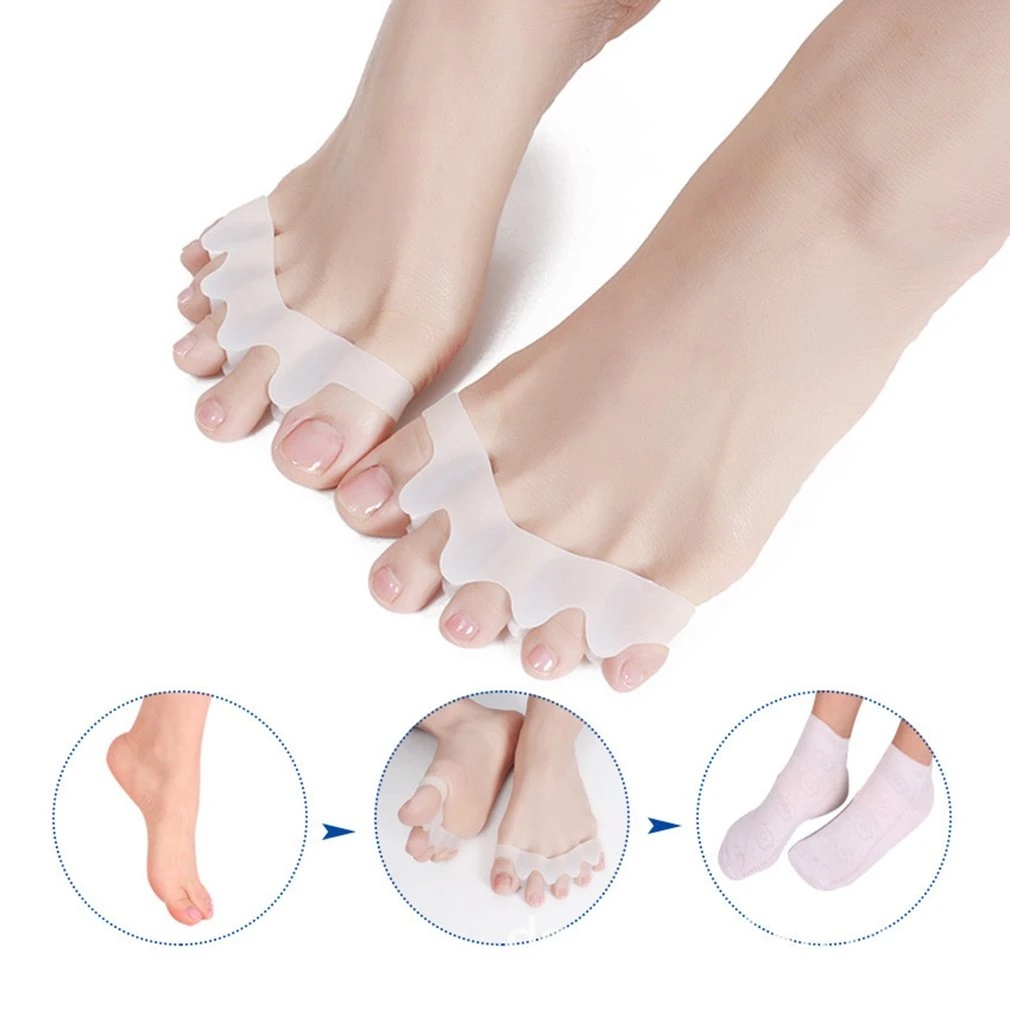 Hallux Valgus Braces Toe Separator Overlapping Toes Rehabilitation Treatment Foot Bone Orthotic Device Feet Care Silicone Gel Bunion Splint
Hallux Valgus Braces Toe Separator Overlapping Toes Rehabilitation Treatment Foot Bone Orthotic Device Feet Care Silicone Gel Bunion Splint