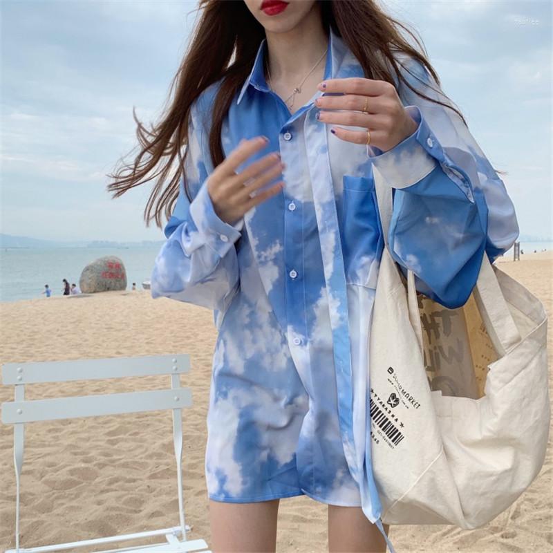 Women's Blouses 2023 Sky Blue Boho Beach Shirts Female Summer Blouse Mid-length Drape Retro Long-sleeved Sunscreen Tops Thin Women Clothes
Women's Blouses 2023 Sky Blue Boho Beach Shirts Female Summer Blouse Mid-length Drape Retro Long-sleeved Sunscreen Tops Thin Women Clothes
