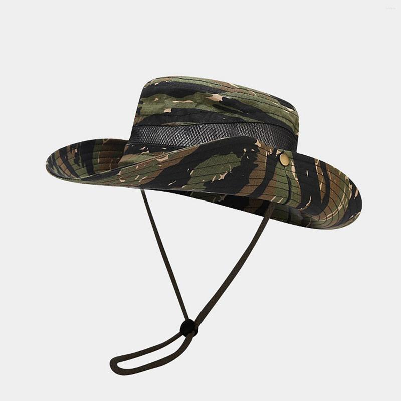 Wide Brim Hats Camouflage Breathable Boonie Hat Outdoor Mesh Cap For Travel Fishing, Green
Wide Brim Hats Camouflage Breathable Boonie Hat Outdoor Mesh Cap For Travel Fishing, Green