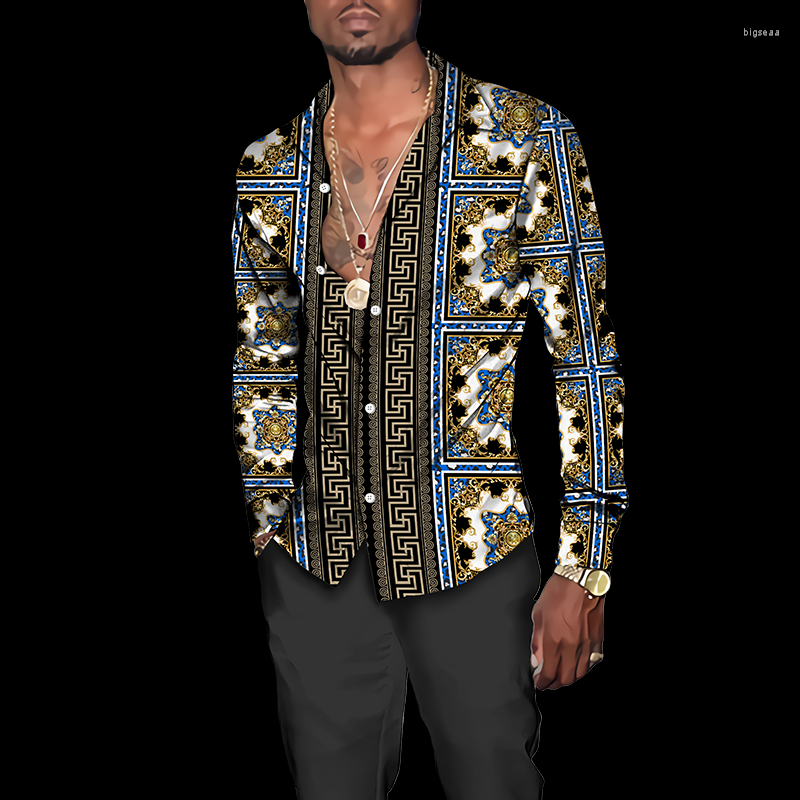 Men's Casual Shirts Men Summer 3D Print T Shirt Short/Long Sleeve Turn-down Collar Button Oversized Tops Fashion Men's Luxury Clothing, Short sleeve-e
Men's Casual Shirts Men Summer 3D Print T Shirt Short/Long Sleeve Turn-down Collar Button Oversized Tops Fashion Men's Luxury Clothing, Short sleeve-e