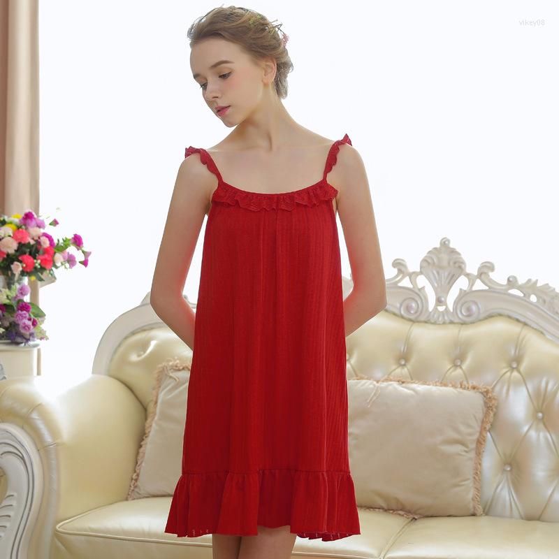 Women' Sleepwear Women Cotton Nightdress Girl Summer Lovely Sweet Princess Sleepdress Loose Large Size Household Clothes Female Short Dress, Black
Women' Sleepwear Women Cotton Nightdress Girl Summer Lovely Sweet Princess Sleepdress Loose Large Size Household Clothes Female Short Dress, Black