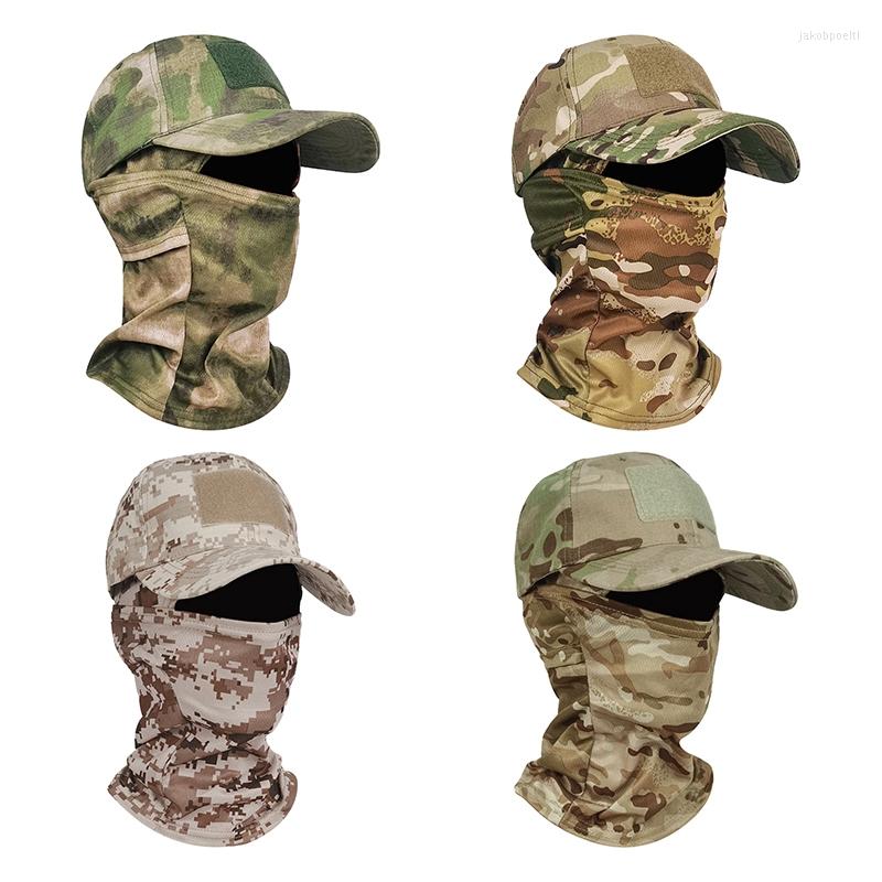 Visors Summer Camouflage Baseball Cap With Full Face Mask Scaf Bicycle Sports Cover Hiking Tactical Military Balaclava Hat, Ag
Visors Summer Camouflage Baseball Cap With Full Face Mask Scaf Bicycle Sports Cover Hiking Tactical Military Balaclava Hat, Ag