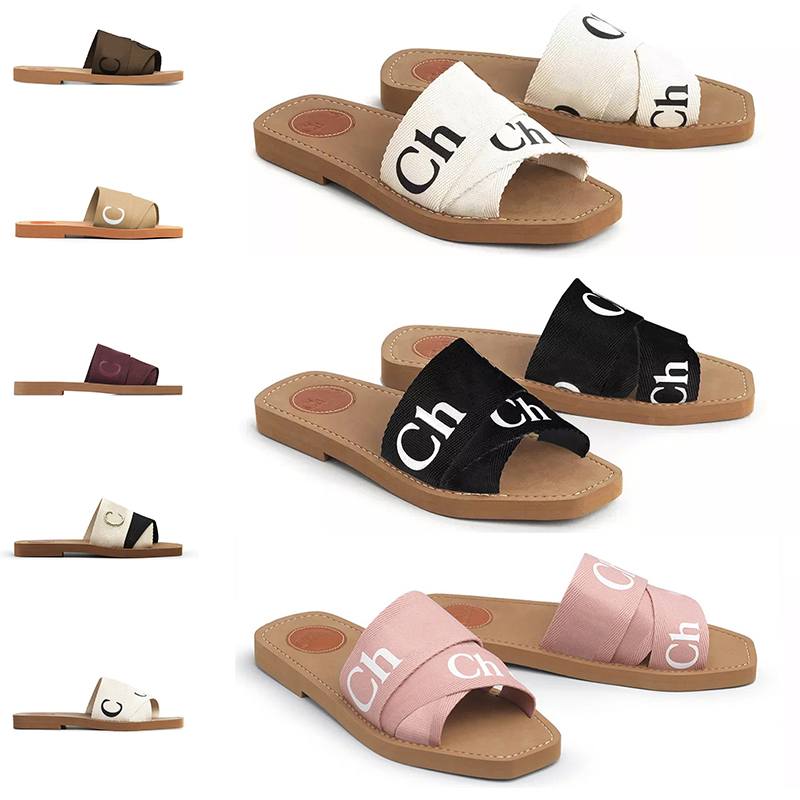 women designer slides slippers sandals woody rubber flat mule canvas white black green pink sail navy blue womens summer slipper outdoor beach shoes, Ny_store # 7
women designer slides slippers sandals woody rubber flat mule canvas white black green pink sail navy blue womens summer slipper outdoor beach shoes, Ny_store # 7