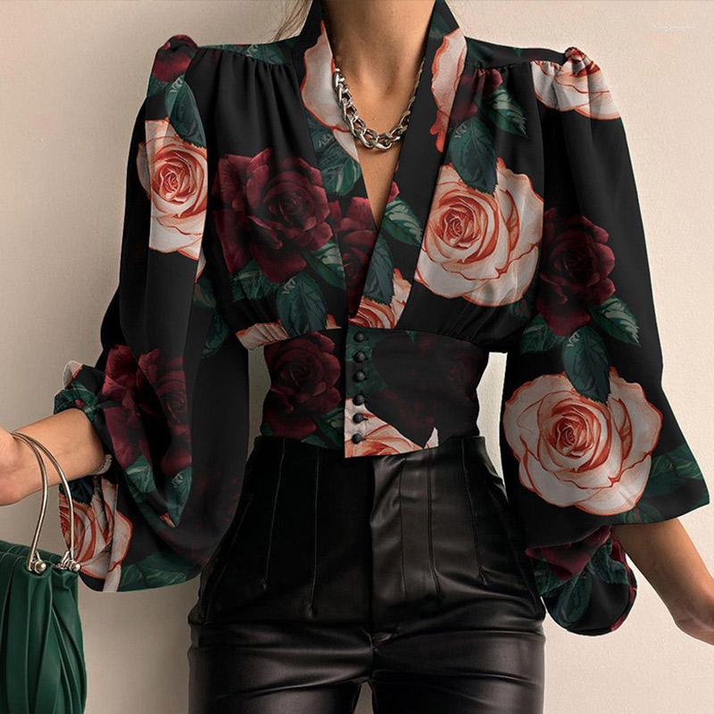 Women' Blouses 2023 Spring Summer Women Simple Sexy Deep V Neck Button Up Solid Female Fashion Lantern Sleeve Chic Casual Cropped Tops, Green
Women' Blouses 2023 Spring Summer Women Simple Sexy Deep V Neck Button Up Solid Female Fashion Lantern Sleeve Chic Casual Cropped Tops, Green