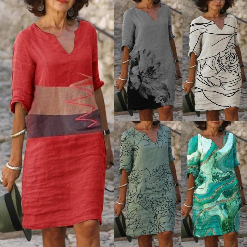 Casual Dresses Fashion Vintage Patchwork Womens Retro Printing V-Neck Short Sleeve Comfy Knee-length Holiday Cotton Linen Dress, Army green
Casual Dresses Fashion Vintage Patchwork Womens Retro Printing V-Neck Short Sleeve Comfy Knee-length Holiday Cotton Linen Dress, Army green