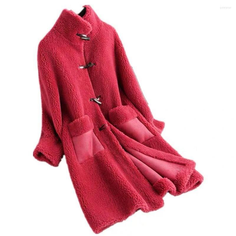 Women' Fur Faux Long Coats Womens 2023 Winter Jackets Women Lambswool Thick Warm Padded Lady Trendy Femme Clothing, Red
Women' Fur Faux Long Coats Womens 2023 Winter Jackets Women Lambswool Thick Warm Padded Lady Trendy Femme Clothing, Red